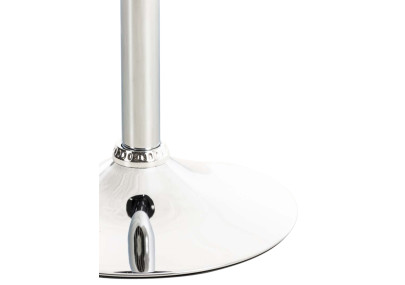 Conjunto de 2 sillas Emil en cuero sintético crema