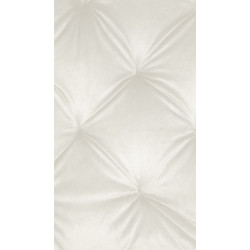 Sedia da pranzo Stanley, velluto, crema