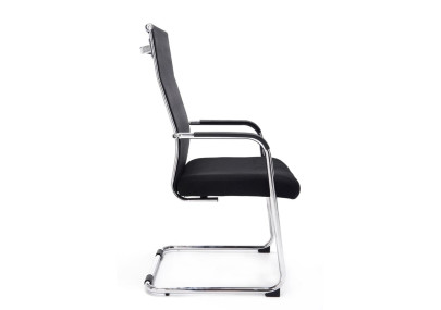 Ensemble de 2 chaises visiteurs Brenda noires