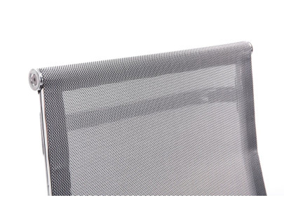 Ensemble de 2 chaises visiteurs Brenda grises