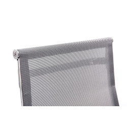 Conjunto de 2 cadeiras de visitante Brenda cinzentas