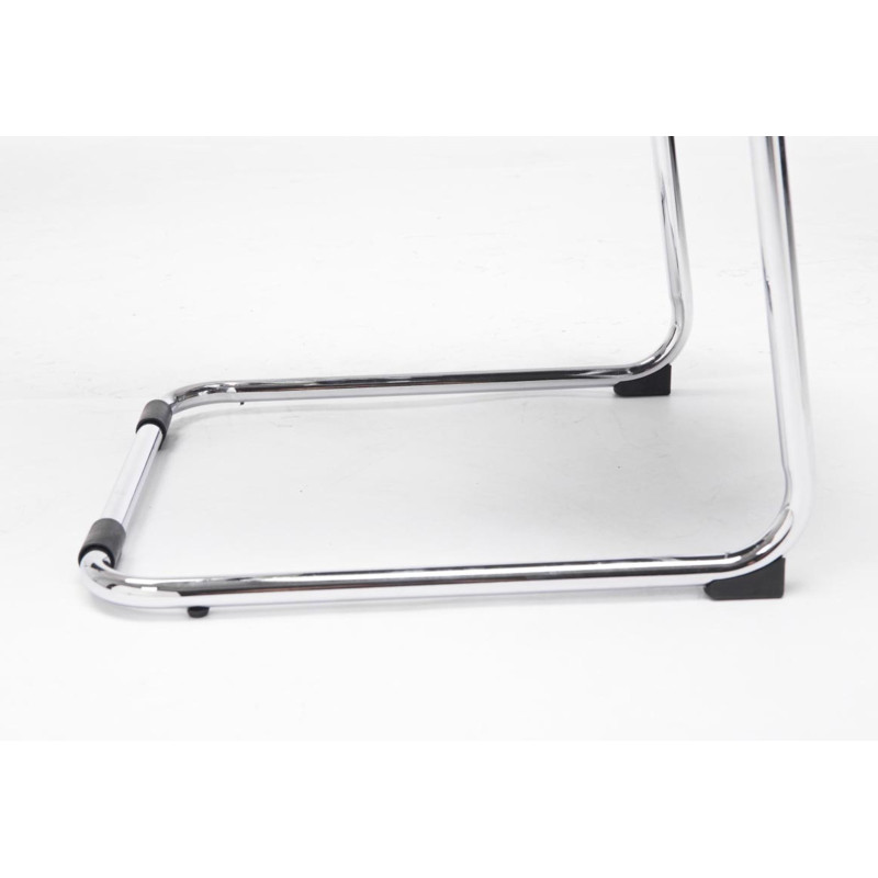 Conjunto de 2 cadeiras de visitante Brenda cinzentas