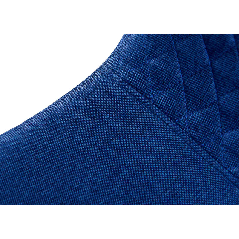 Conjunto de 4 cadeiras Giverny, tecido, azul