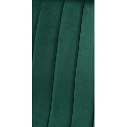 Insieme di 4 sedie in velluto verde Dijon