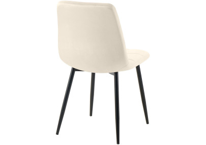 Chaise de salle à manger crème Antibes