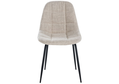 Sillón Tom, tela crema