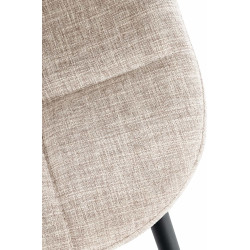 Poltrona Tom, tecido creme