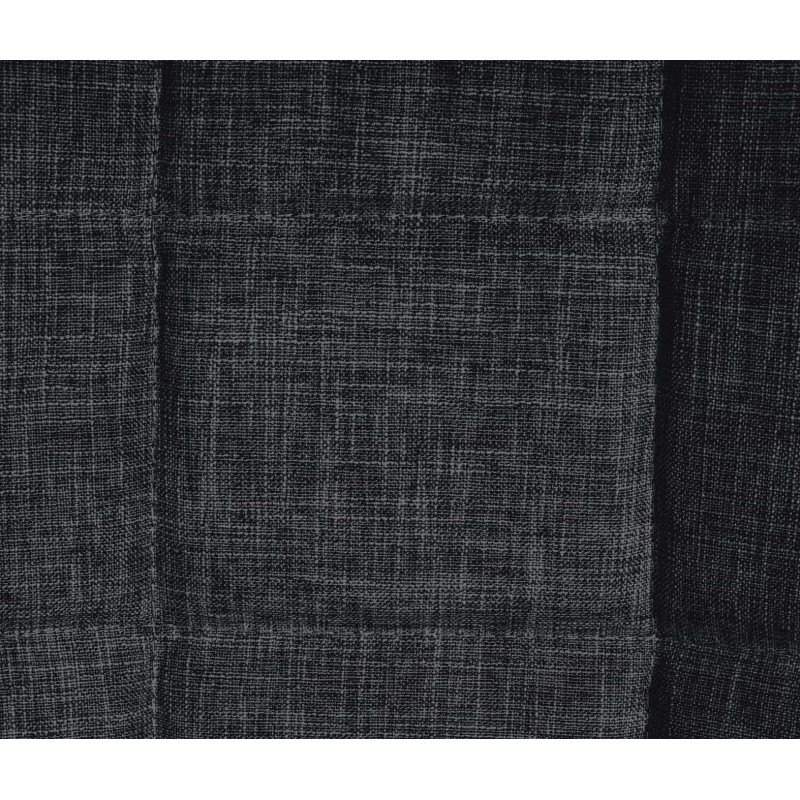 Fauteuil Tom, tissu noir