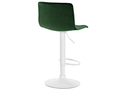 Tabouret de bar en velours Hoover, vert