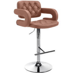 Tabouret de bar Dublin C Cognac
