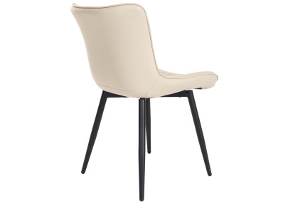 Poltrona Largo, ecopelle, crema