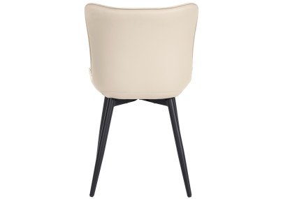 Poltrona Largo, ecopelle, crema