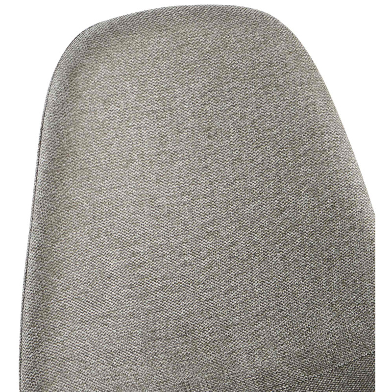 Chaise de salle à manger Napier, tissu gris clair