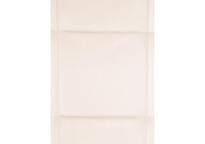 Silla de comedor Vermont, terciopelo, crema