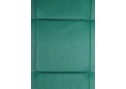Silla de comedor Vermont, terciopelo verde