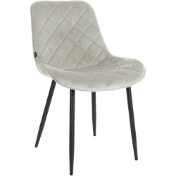 **Español (Spanish):**

Muelles de Silla de Terciopelo Crema