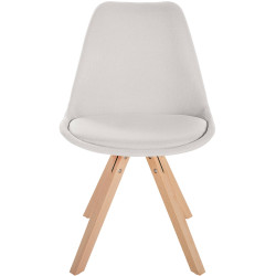 Silla Sofía, tela Square, crema