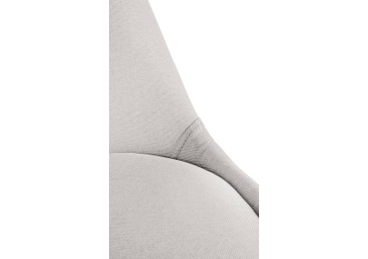 Chaise Sofia, tissu Square, crème