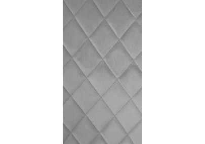 Fauteuil Telde, velours gris