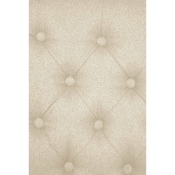 Ensemble de 2 chaises de salle à manger Lisburn, tissu crème