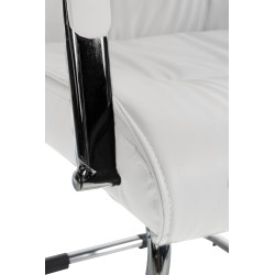 Ensemble de 2 chaises visiteurs Sievert blanches