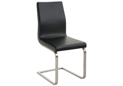 Ensemble de 2 chaises de salle à manger Belfort noires