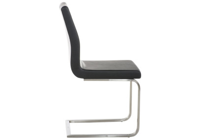 Ensemble de 2 chaises de salle à manger Belfort noires