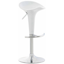 Sgabello Saddle bianco