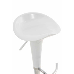 tabouret de bar Saddle blanc