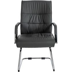 Ensemble de 2 chaises visiteurs gris Sievert