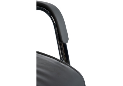 Ensemble de 2 chaises visiteurs gris Sievert