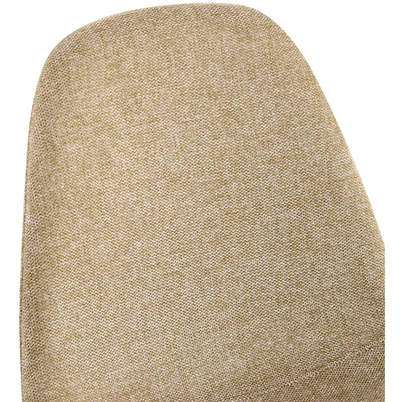 Ensemble de 4 chaises de salle à manger Napier en tissu taupe