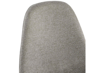 Ensemble de 4 chaises de salle à manger Napier, tissu gris clair