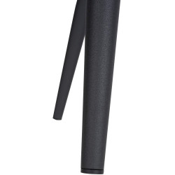 Ensemble de 4 chaises Telde en velours gris