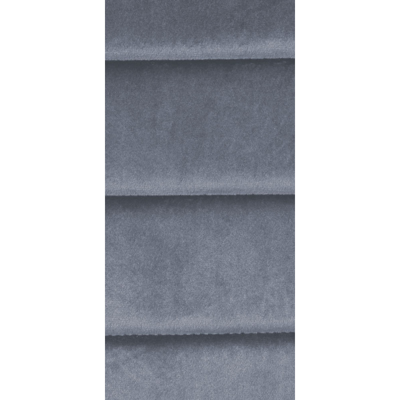 Ensemble de 4 chaises de salle à manger Mayfair en velours gris clair