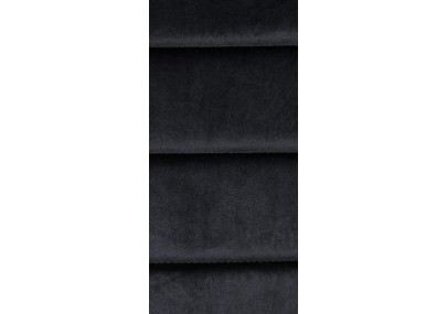 Ensemble de 4 chaises de salle à manger Mayfair en velours noir