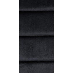 Ensemble de 4 chaises de salle à manger Mayfair en velours noir