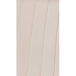 Ensemble de 4 chaises en velours crème Dijon