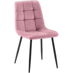 Chaise de salle à manger Antibes rose