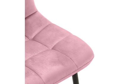 Chaise de salle à manger Antibes rose