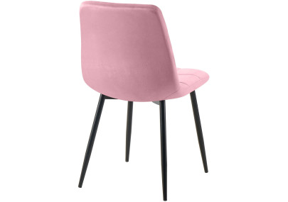 Chaise de salle à manger Antibes rose