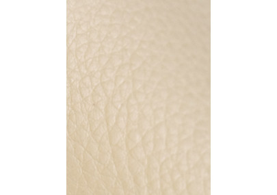 Ensemble de 2 chaises de salle à manger Foley, similicuir, noyer/crème