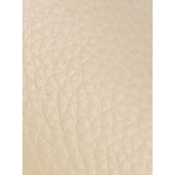 Ensemble de 2 chaises de salle à manger Foley, similicuir, noyer/crème