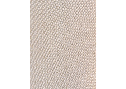 Ensemble de 2 chaises de salle à manger Foley, tissu noyer/crème