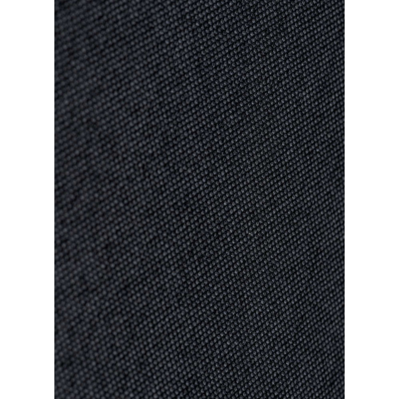 Ensemble de 2 chaises de salle à manger Foley, tissu noyer/noir