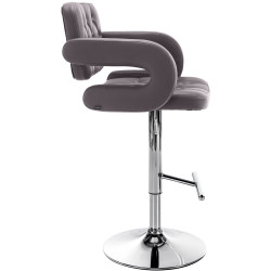 Sgabello da bar marrone Dublin C