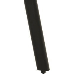 Chaise de salle à manger Antigo, velours gris foncé