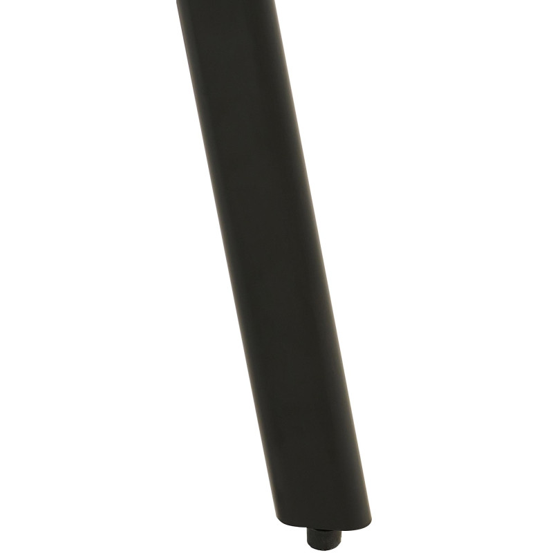 Chaise de salle à manger Antigo, velours gris foncé