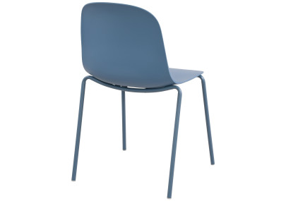 Chaise Hardin, bleue