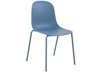 Chaise Hardin, bleue